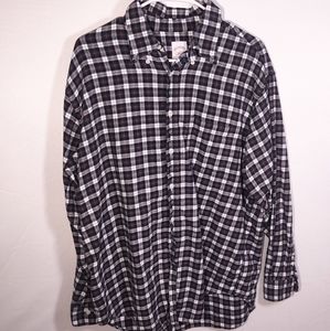 Brooks brothers large men's flannel